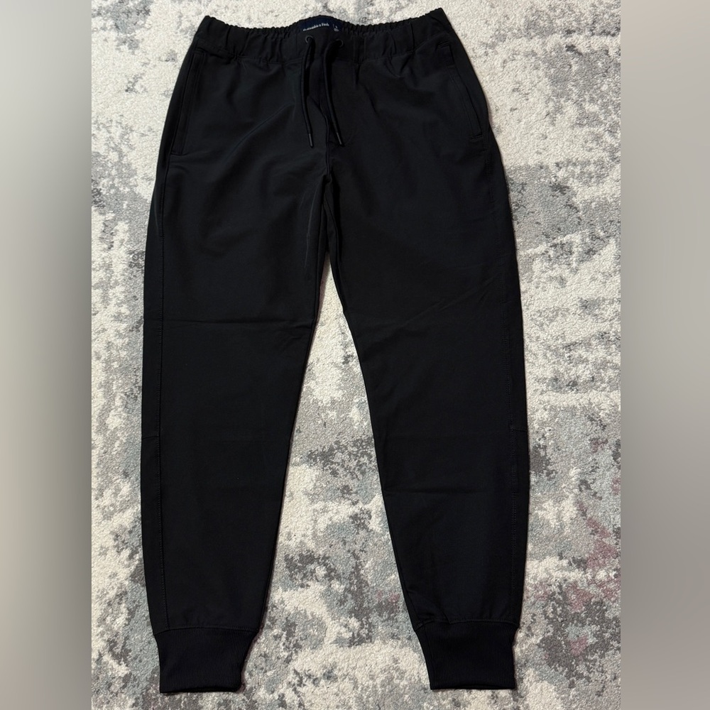 Abercrombie & Fitch Black Joggers